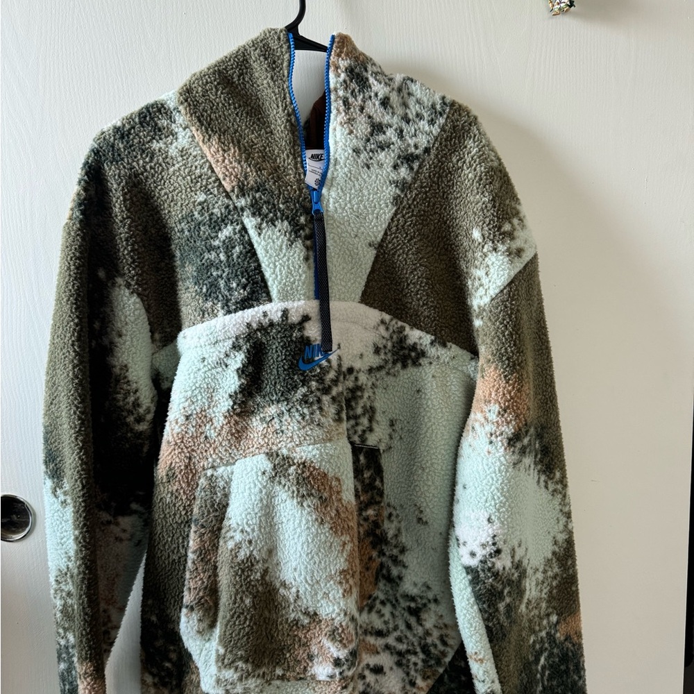 Nike Multicolor Zip Up Sweater